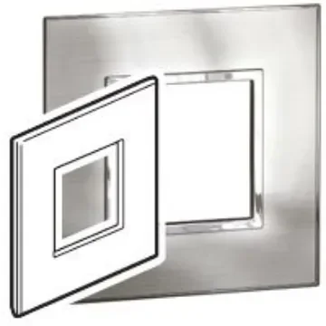 Legrand Silver 1 Gang Light Switch Cover - 5 765 66 product image