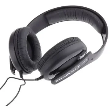 Sennheiser HD 65 TV Black Wired On Ear Headset product image