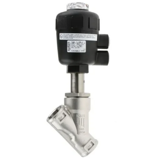 Burkert Angle type Pneumatic Actuated Valve, G 3/4in, 16 bar - 185304 product image