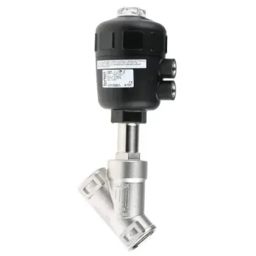 Burkert Angle type Pneumatic Actuated Valve, G 1in, 16 bar - 178857 product image