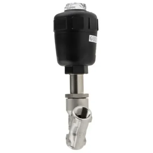 Burkert Angle type Pneumatic Actuated Valve, G 1/2in, 16 bar - 178682 product image