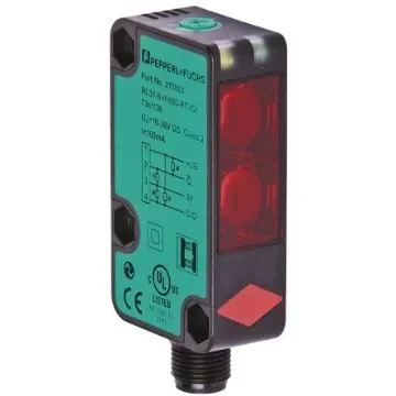 Pepperl + Fuchs Diffuse Photoelectric Sensor, Block Sensor, 2.5 m Detection Range - RL31-8-2500-IR/73c/136 product image