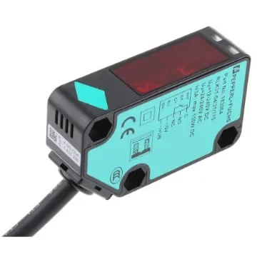 Pepperl + Fuchs Retroreflective Photoelectric Sensor, Block Sensor, 9 m Detection Range - RLK31-54/31/115 product image