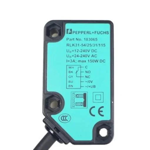 Pepperl + Fuchs Retroreflective Photoelectric Sensor, Block Sensor, 9 m Detection Range - RLK31-54/25/31/115 product image