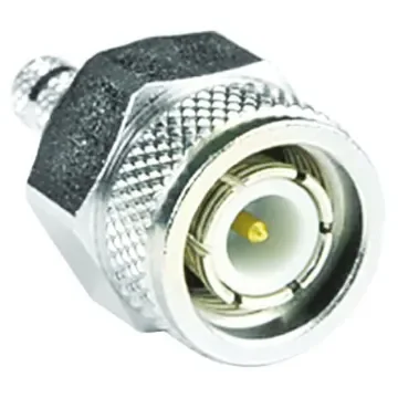 Amphenol RF, Plug Cable Mount TNC Connector, 50O, Crimp, Solder Termination, Straight Body - 031-6499 product image