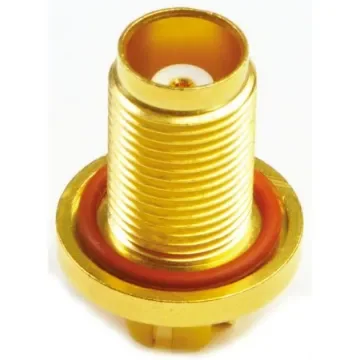 Amphenol RF, Jack PCB Mount TNC Connector, 50O, Solder Termination, Straight Body - 31-6530 product image