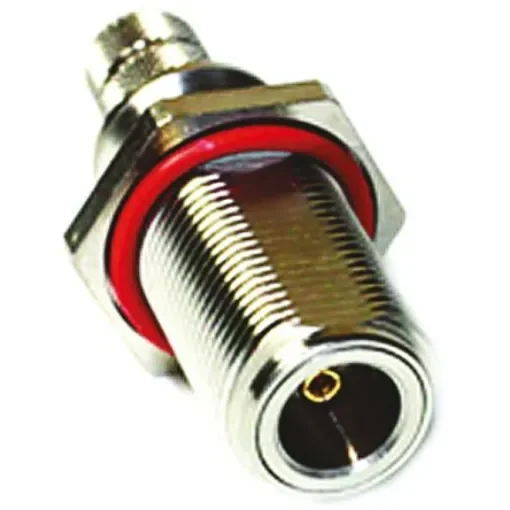 Amphenol RF, Jack Cable Mount N Connector, 50O, Crimp Termination, Straight Body - 82-6512 product image