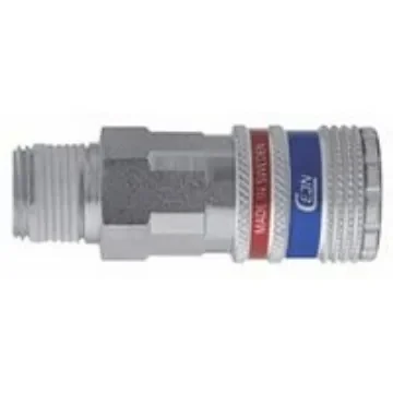 CEJN Brass, Steel Male Pneumatic Quick Connect Coupling, R 1/2 Male Threaded - 103102155 product image