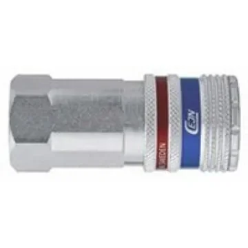 CEJN Brass, Steel Female Pneumatic Quick Connect Coupling, G 1/4 Female Threaded - 103102202 product image