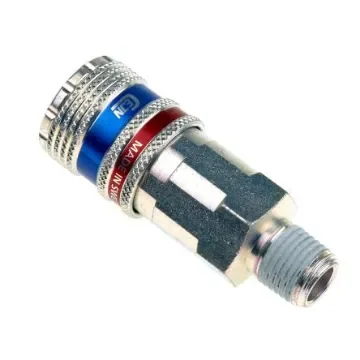 CEJN Brass, Steel Male Pneumatic Quick Connect Coupling, R 1/4 Male Threaded - 103202152 product image