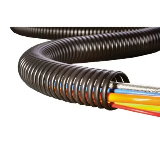 HellermannTyton Spiral Wrap, I.D 50mm, 59mm PP SPS Series - 162-10500 SPS50-PP-BK product image