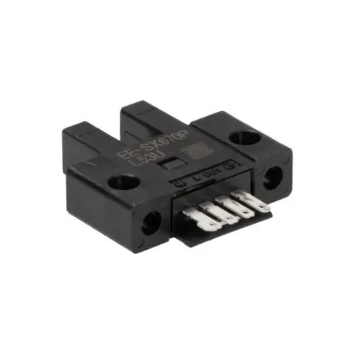 Omron Through Beam Photoelectric Sensor, Fork Sensor, 5 mm Detection Range - EE-SX670P product image