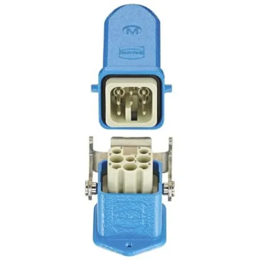 HARTING Connector Set, 8 Way, 10A, Female to Male, Han Ex, 90 V - 10 36 008 0006 product image