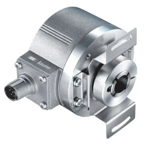 Baumer EIL580P Series Optical Incremental Encoder, 65536 ppr, TTL/HTL Signal, Hollow Type, 12mm Shaft - EIL580P-BT12.5BF.01024.B product image