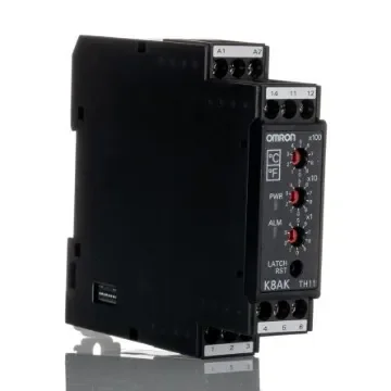 Omron Temperature Monitoring Relay, SPDT, DIN Rail - K8AK-TH11S 100-240VAC product image