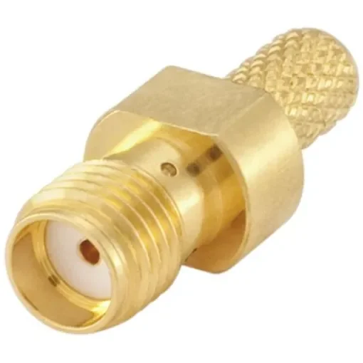 Rosenberger SMA Series, Jack Cable Mount SMA Connector, 50O, Crimp Termination, Straight Body - 32K107-306L5 product image