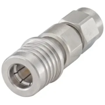 Rosenberger Straight 50O RF Adapter QMA Plug to SMA Plug 18GHz - 28S132-S00N5 product image