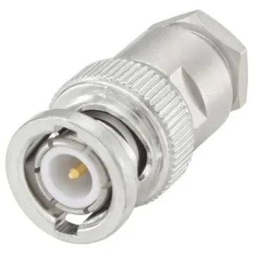 Rosenberger BNC Series, Plug Cable Mount BNC Connector, 50O, Clamp Termination, Straight Body - 51S106-006N5 product image