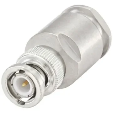 Rosenberger BNC Series, Plug Cable Mount BNC Connector, 50O, Clamp Termination, Straight Body - 51S105-015N5 product image