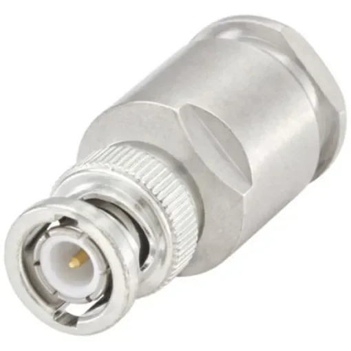 Rosenberger BNC Series, Plug Cable Mount BNC Connector, 50O, Clamp Termination, Straight Body - 51S105-015N5 product image