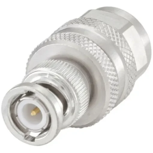 Rosenberger Straight 50O RF Adapter BNC Plug to N Plug 10GHz - 51S153-S00N5 product image