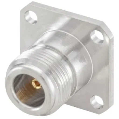 Rosenberger, Jack Panel Mount N Connector, 50O, Solder Termination, Straight Body - 53K401-200N5 product image