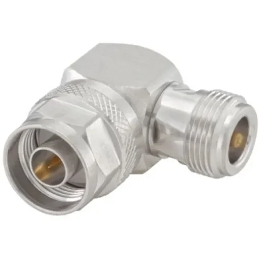 Rosenberger Right Angle 50O Adapter N Plug to N Socket 11GHz - 53S201-K00N5 product image
