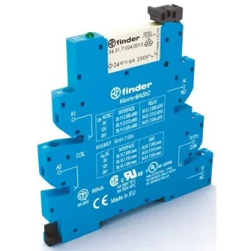 Finder 39 Series Interface Relay, DIN Rail Mount, 110V ac/dc Coil, SPDT - 39.11.0.125.0060 product image