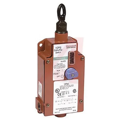 Honeywell 1CPS Rope Pull Switch, 76m, 2NO/2NC, Straight - 1CPSA2 product image