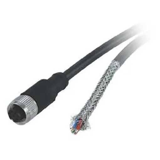 Baumer Female 8 way M12 to Unterminated Sensor Actuator Cable, 2m - ESG 34FH0200G product image