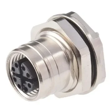 Molex Circular Connector, 8 Contacts, Rear Mount, M12 Connector, Socket, Female, IP67, Micro-Change Series - 120341-0150 product image