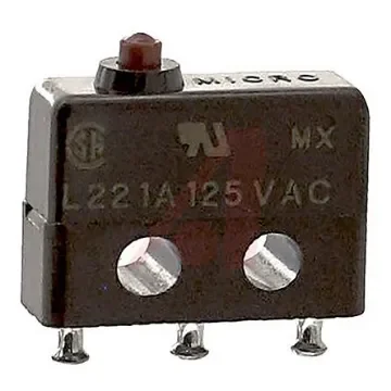 Honeywell Pin Plunger Micro Switch, Solder Terminal, 1 A @ 125 V ac, SP-CO - 12SX1-T product image