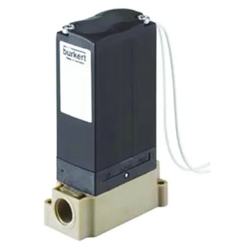 Burkert Solenoid Valve 235325, 2 port(s) , Universal, 24 V dc, 1/8in product image