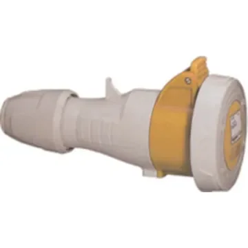 Legrand, P17 Tempra Pro IP66, IP67 Yellow Cable Mount 2P + E Industrial Power Socket, Rated At 16A, 110 V - 5 553 01 product image