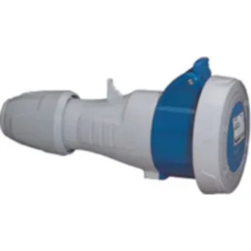 Legrand, P17 Tempra Pro IP66, IP67 Blue Cable Mount 2P + E Industrial Power Socket, Rated At 16A, 230 V - 5 553 04 product image