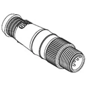 Molex Circular Connector, 5 Contacts, Cable Mount, M12 Connector, Plug, Male, IP67, Micro-Change Series - 130039-0382 product image