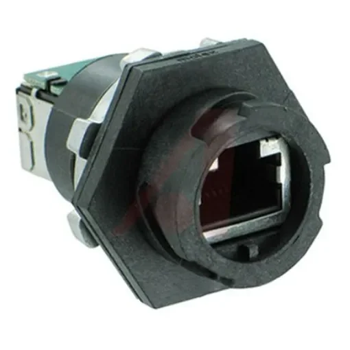 Molex 84700 Series Female RJ45 Connector, Panel Mount, PCB Mount, Cat5e Straight 8 -Way - 84700-0001 product image