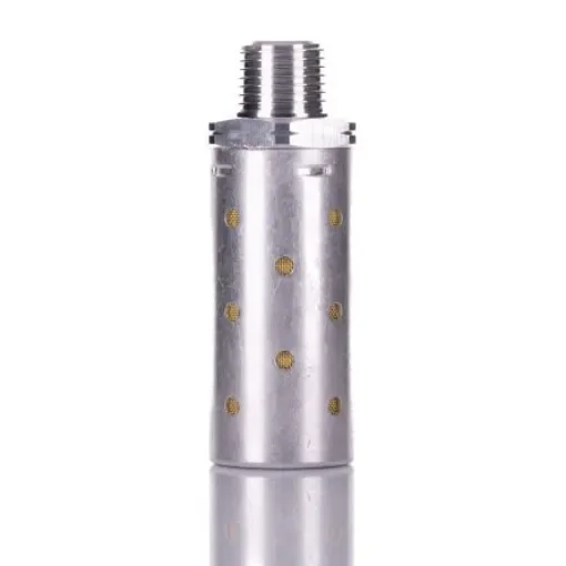 Norgren MB Aluminium, Brass 20bar Pneumatic Silencer, Threaded, R 1/2 Male - MB004B product image