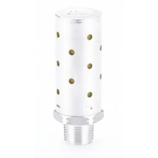 Norgren MB Aluminium, Brass 20bar Pneumatic Silencer, Threaded, R 1 Male - MB008B product image