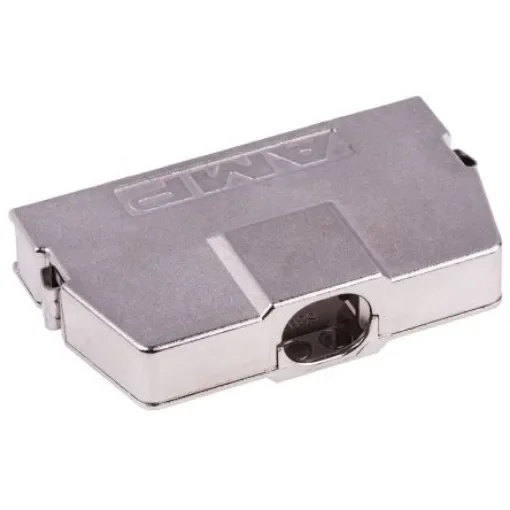 TE Connectivity AMPLIMITE .050 Series Zinc D Sub Backshell, 68 Way, Strain Relief - 749195-2 product image