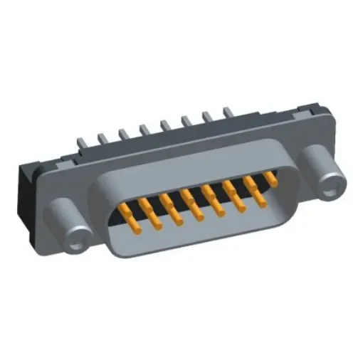 TE Connectivity Amplimite HD-20 15 Way Through Hole D-sub Connector Plug, 2.74mm Pitch, with 4-40 UNC, Female Screw Lock - 5787177-1 product image