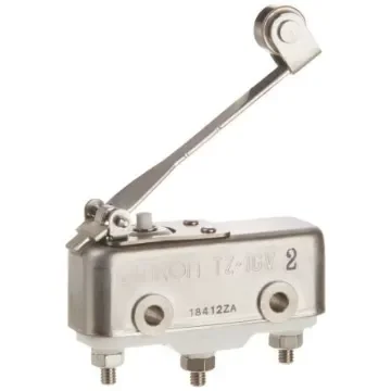 Omron Roller Lever Limit Switch, NO/NC, IP00, SPDT, 250V ac Max, 1A Max - TZ-1GV2 product image