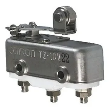 Omron Roller Lever Limit Switch, NO/NC, IP00, SPDT, 250V ac Max, 1A Max - TZ-1GV22 product image