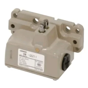 Omron Roller Plunger Limit Switch, NO/NC, IP67, SPDT, Die Cast Aluminium Housing, 250V ac Max, 250 V ac 10 A, 125 V dc - VB-3221 product image