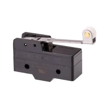 Omron Roller Lever Limit Switch, NO/NC, IP00, SPDT, Thermosetting Resin Housing, 500V ac Max, 15A Max - Z-15GW2-B7-K product image