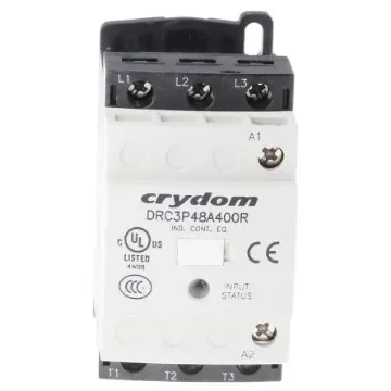 Sensata Crydom Solid State Relay, 4.8 A Load, DIN Rail Mount - DRC3P48A400R product image