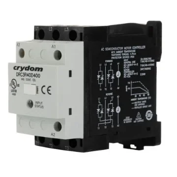 Sensata Crydom DRC Series Solid State Relay, 7.6 A Load, DIN Rail Mount - DRC3R40D400 product image
