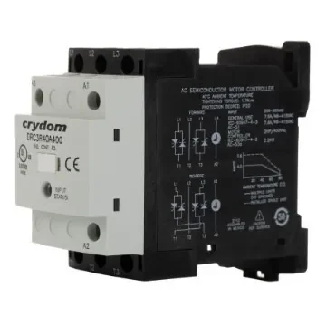 Sensata Crydom DRC Series Solid State Relay, 7.6 A Load, DIN Rail Mount - DRC3R40A400 product image