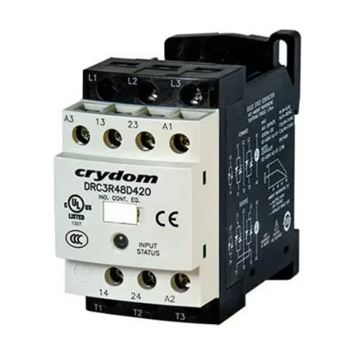Sensata Crydom DRC Series Solid State Relay, DIN Rail Mount - DRC3R48D420 product image
