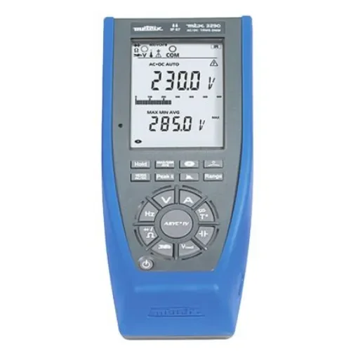 Metrix MTX 3290 Handheld Digital Multimeter, True RMS, 20A ac Max, 20A dc Max, 600V ac Max - MTX3290 product image